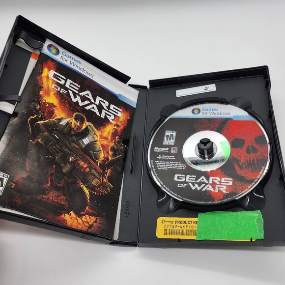 GEARS OF WAR Game for Windows PC DVD 2007 Complete w/Manual & Product Key Code - Picture 3 of 3